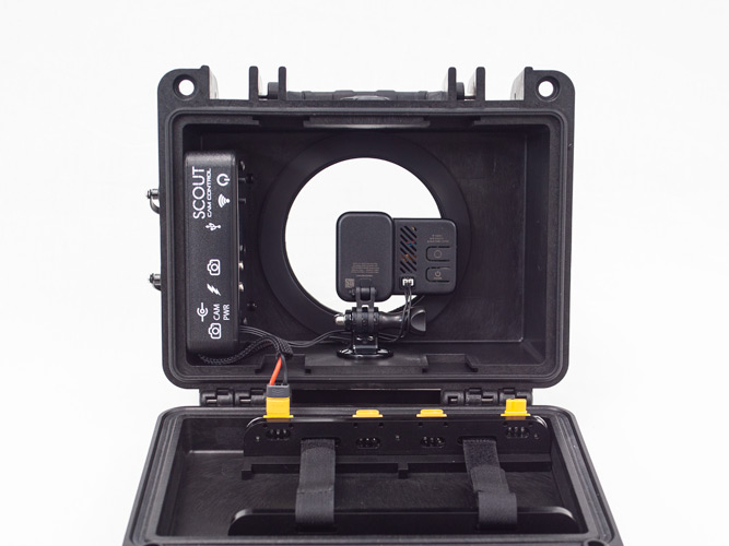 Full Frame Camera in Scout Camera Box